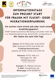 Lernt uns kennen! Infotage Projekt START