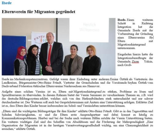 Elternverein für Migranten gegründet